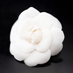 Chanel Classic Camellia (White)